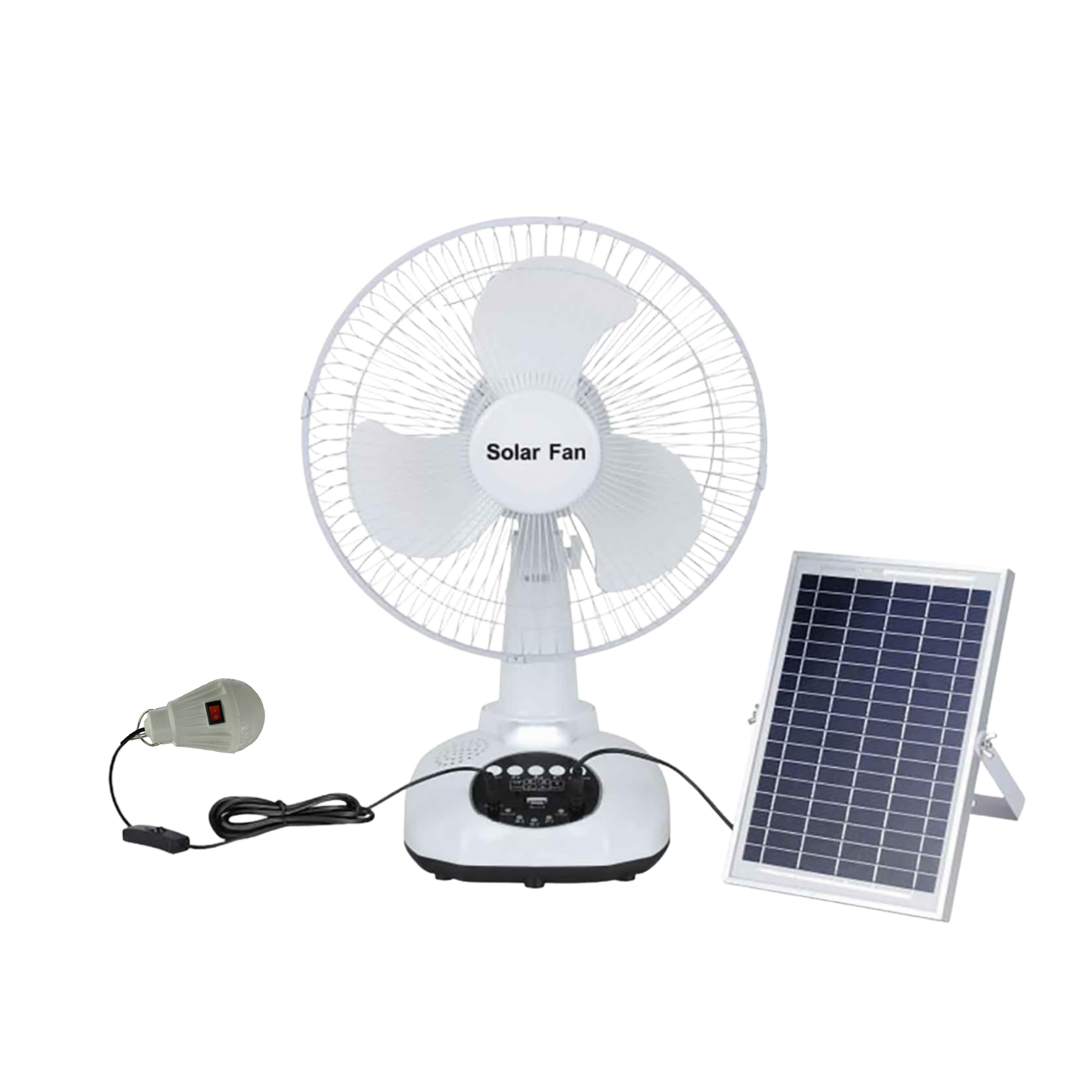 Ventilador Solar con Parlante