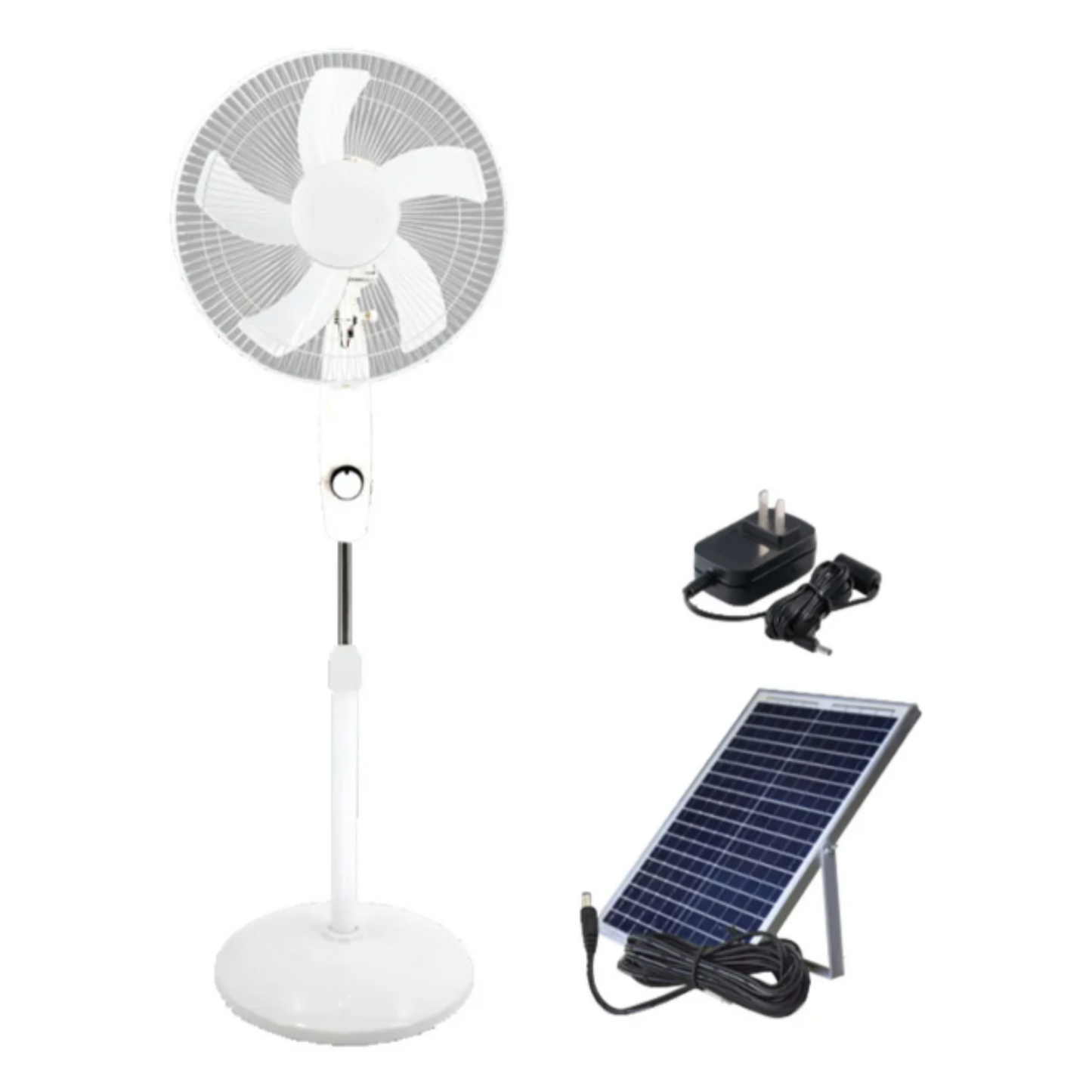 Ventilador Solar De Pie