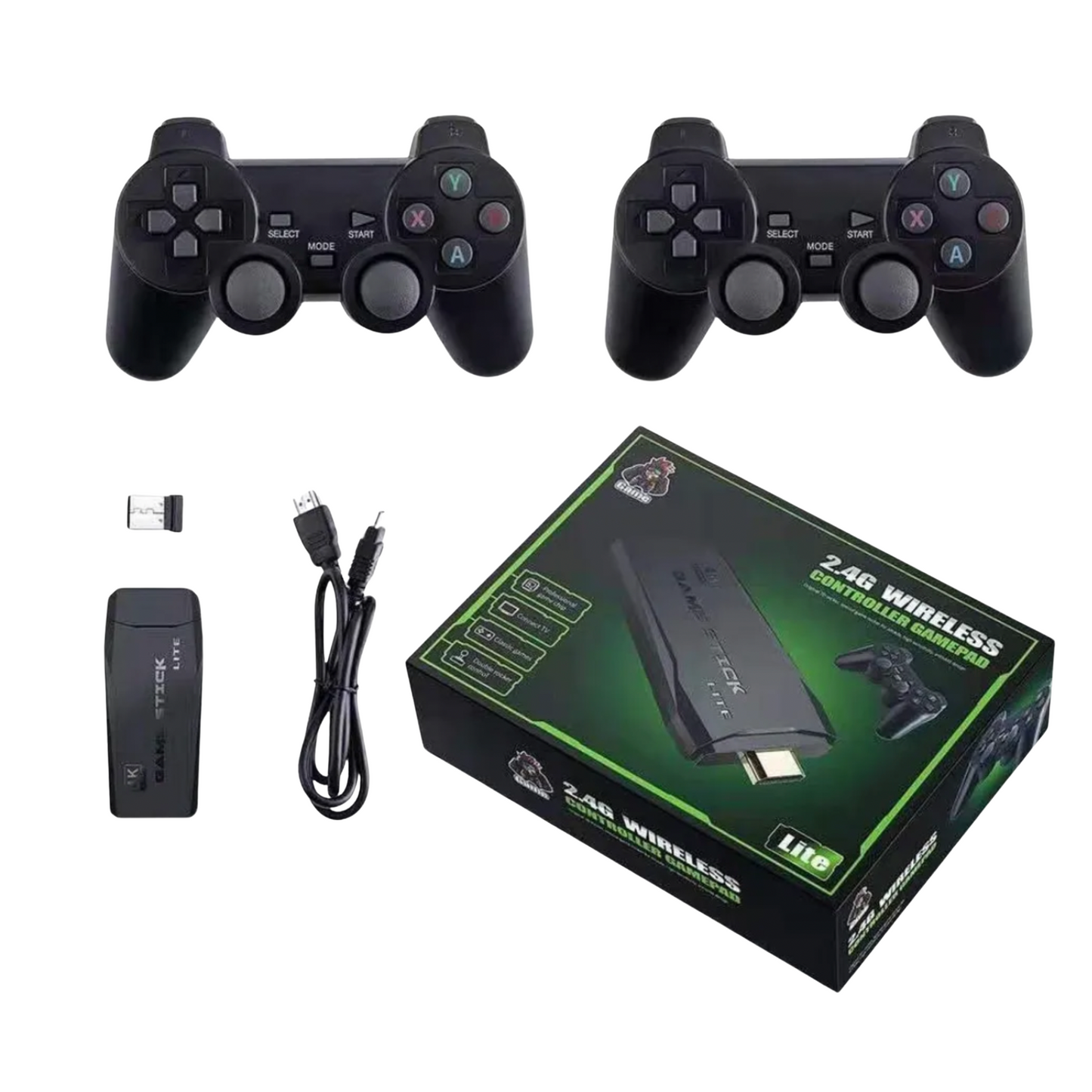 Consola De Juegos Mini Arcade Rocker M8 4k 64 Gb Más De 1000