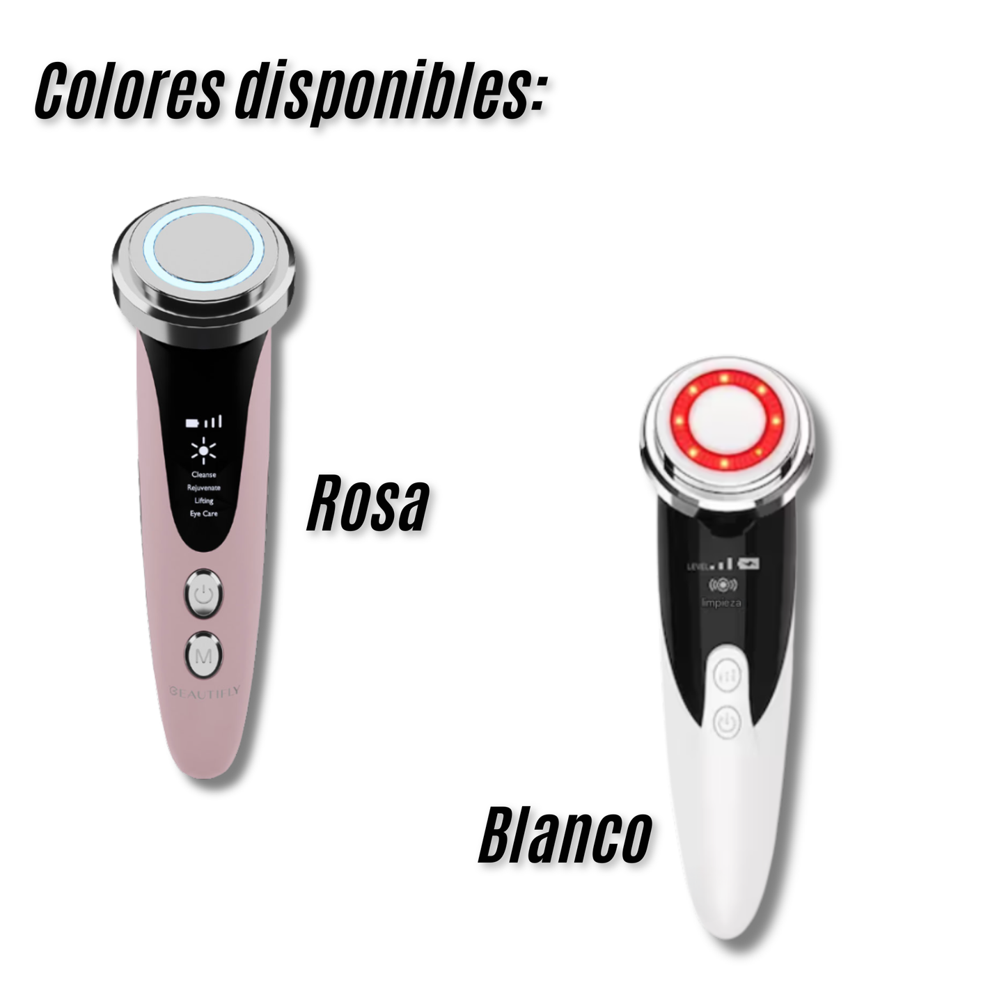 Masajeador facial ultrasónico