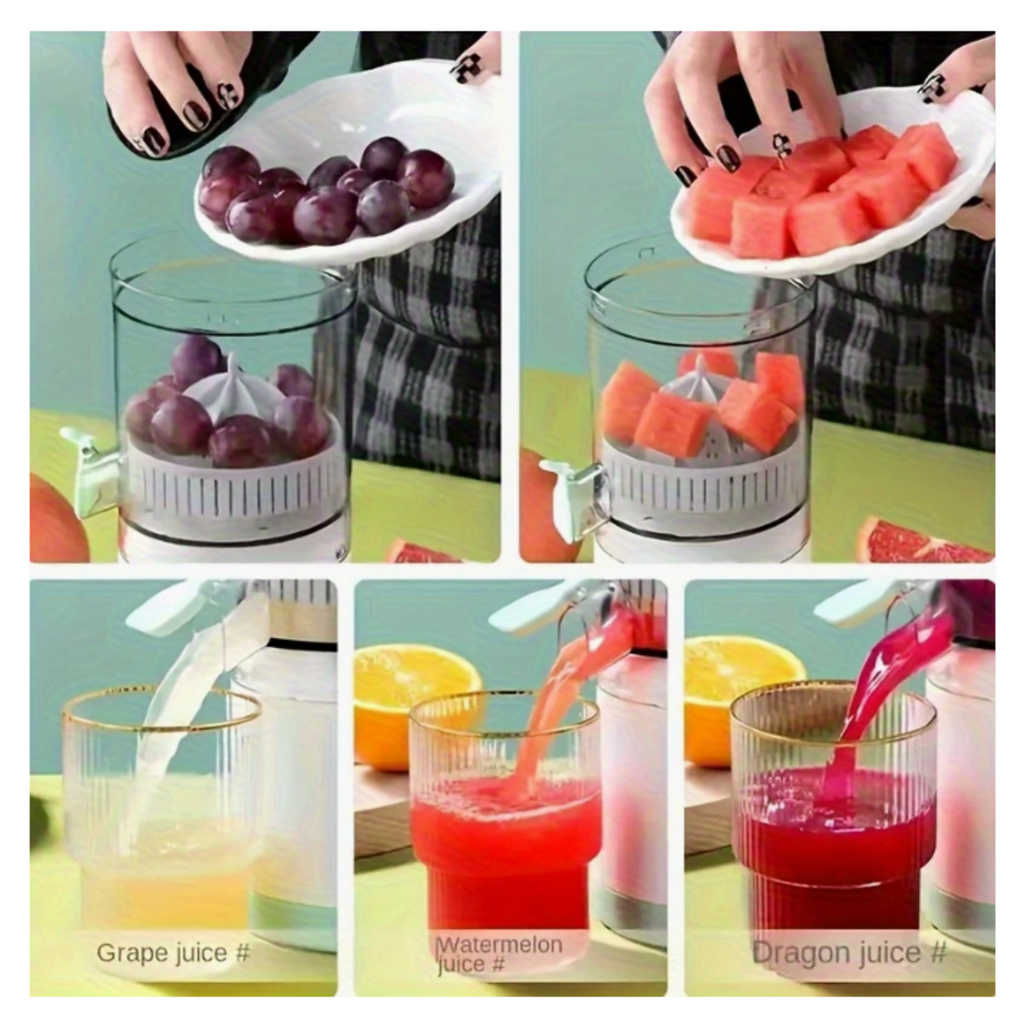 Exprimidor de Jugo Portátil