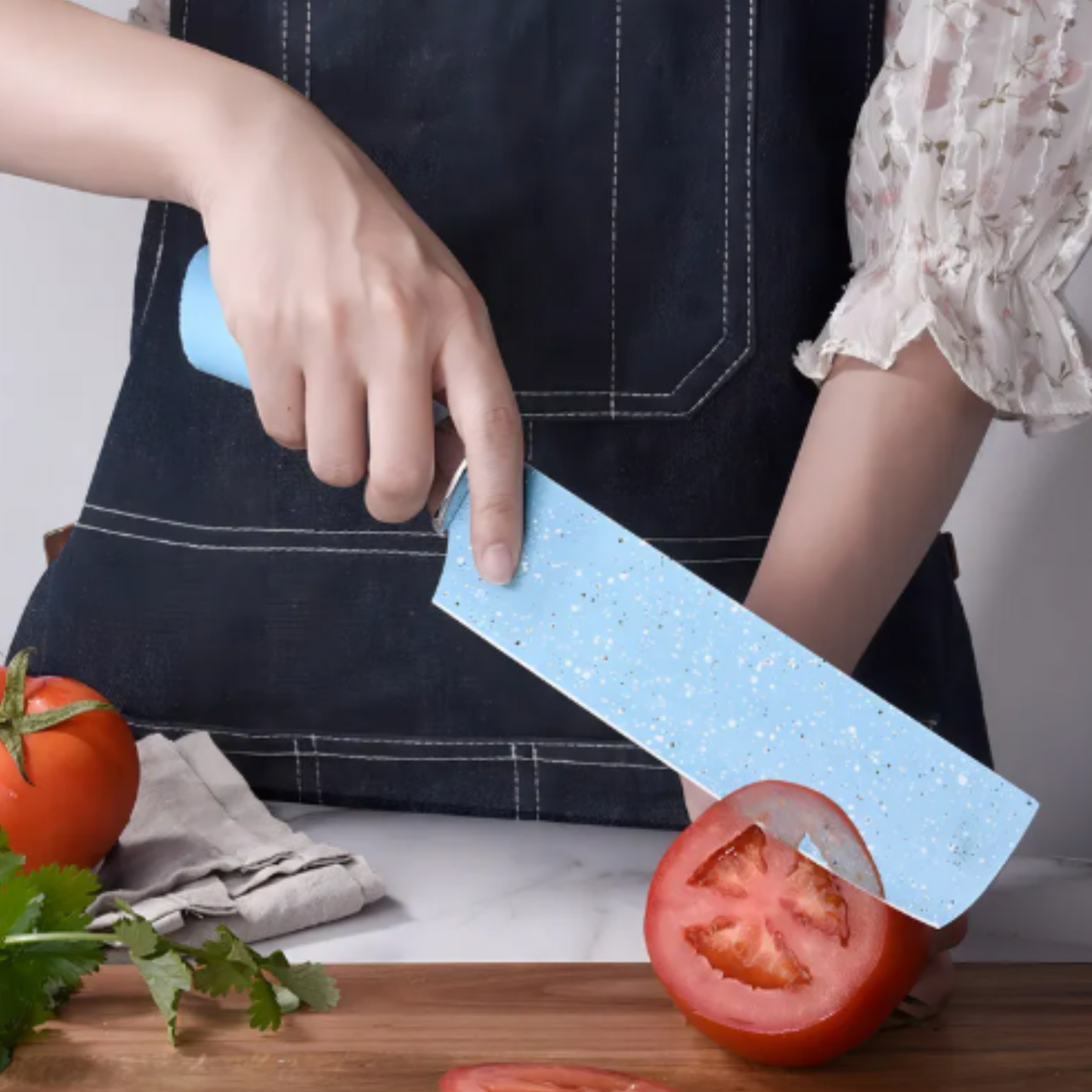 Set de Cuchillos 6 Piezas Azules