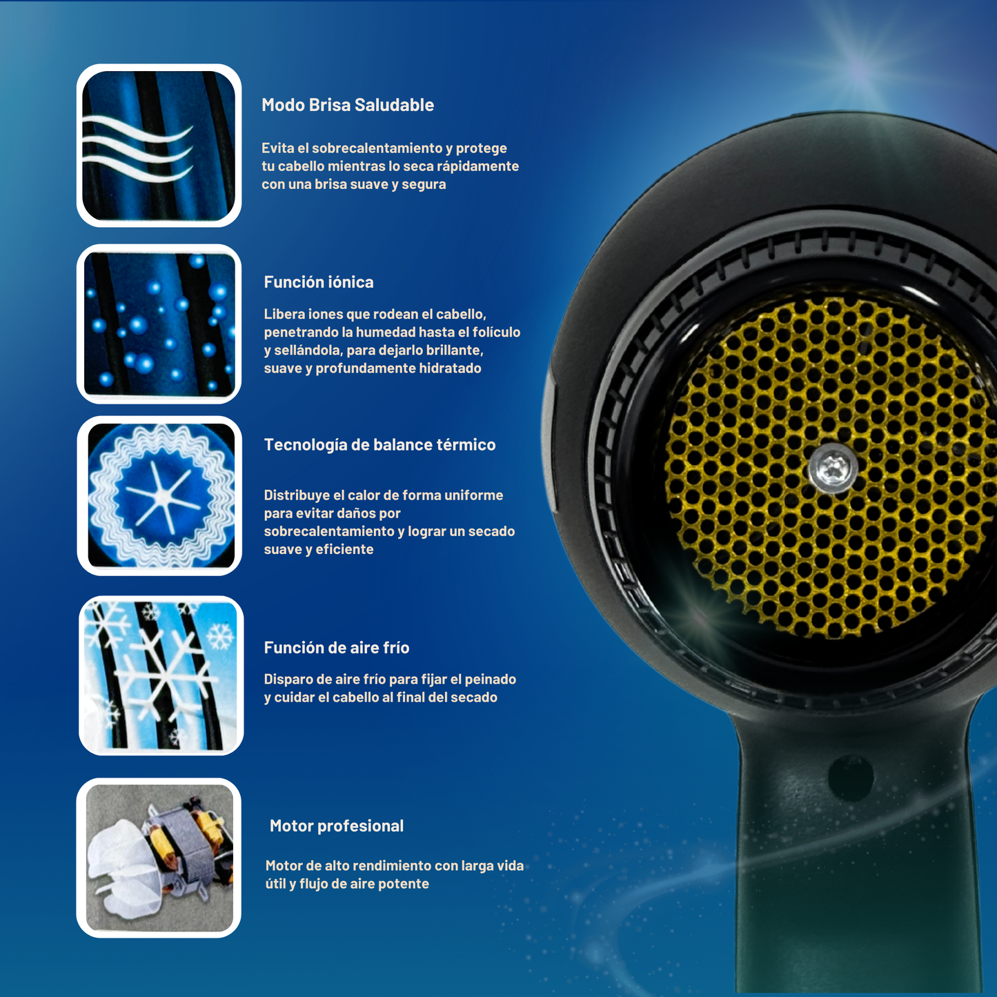 Secador cabello -2052