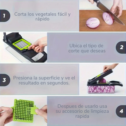 Picador multifunción - 14 piezas