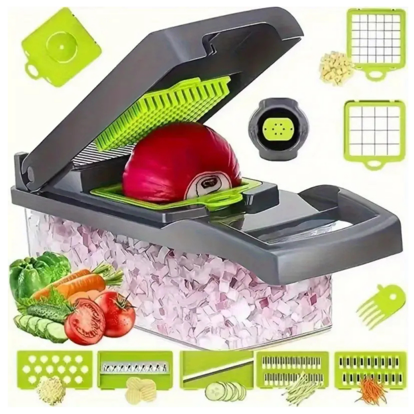 Picador multifunción - 14 piezas