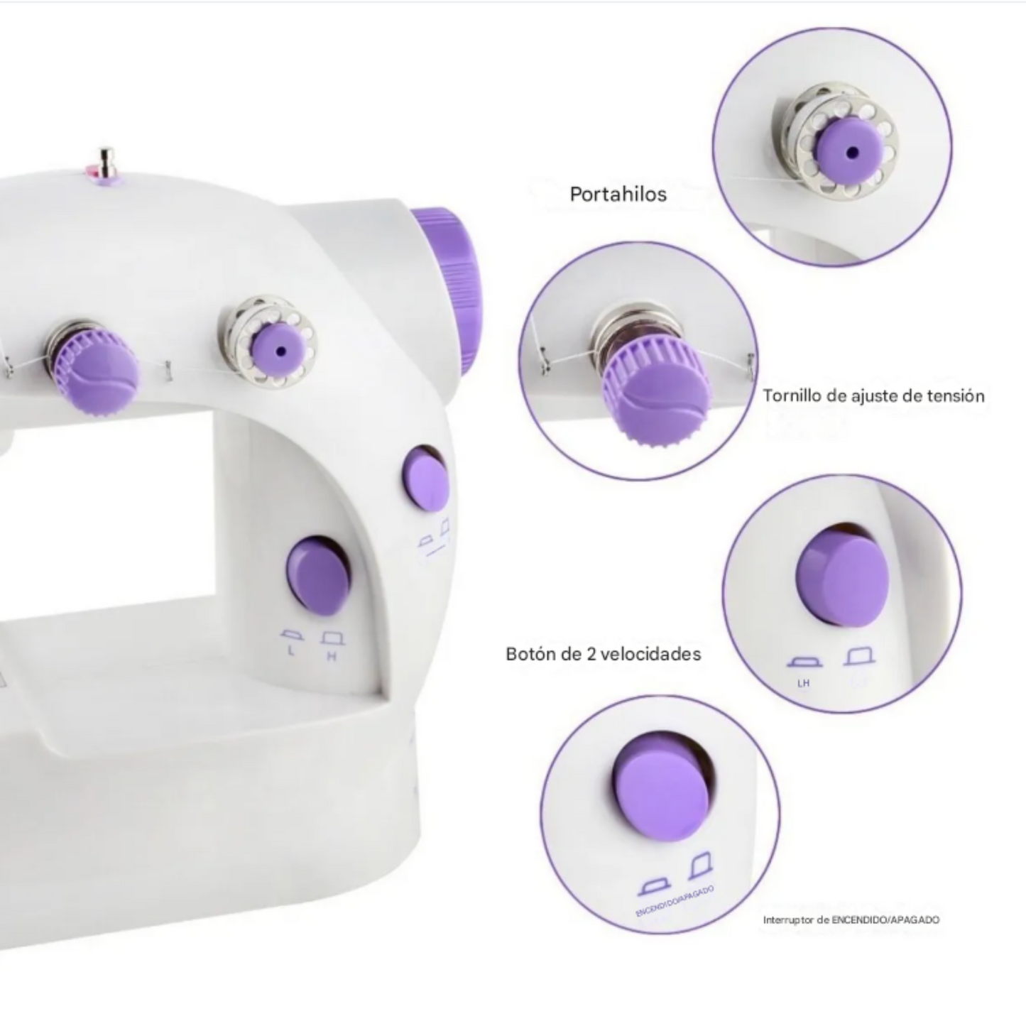 Mini maquina de coser