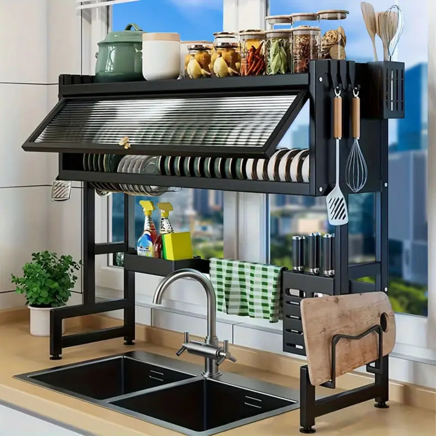 Escurridor de platos Multifuncional