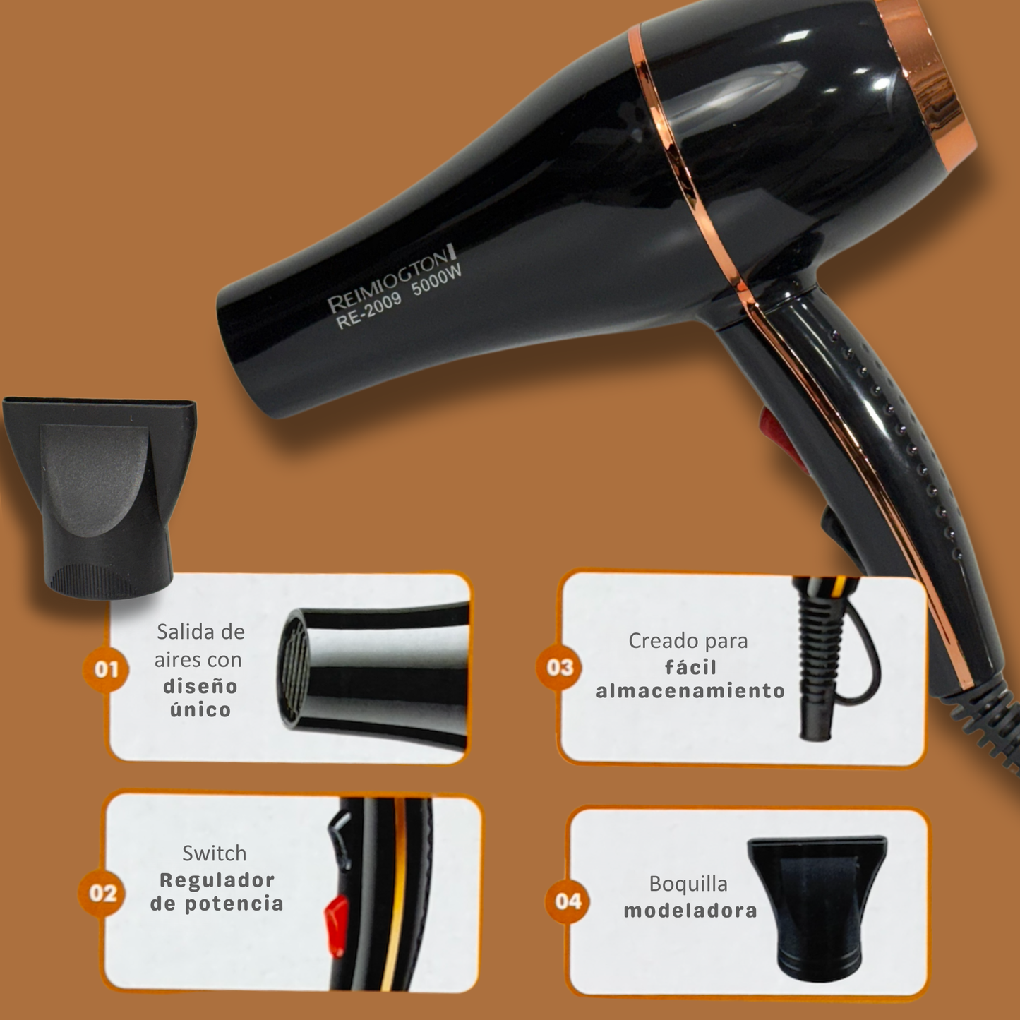 Secador cabello -2009