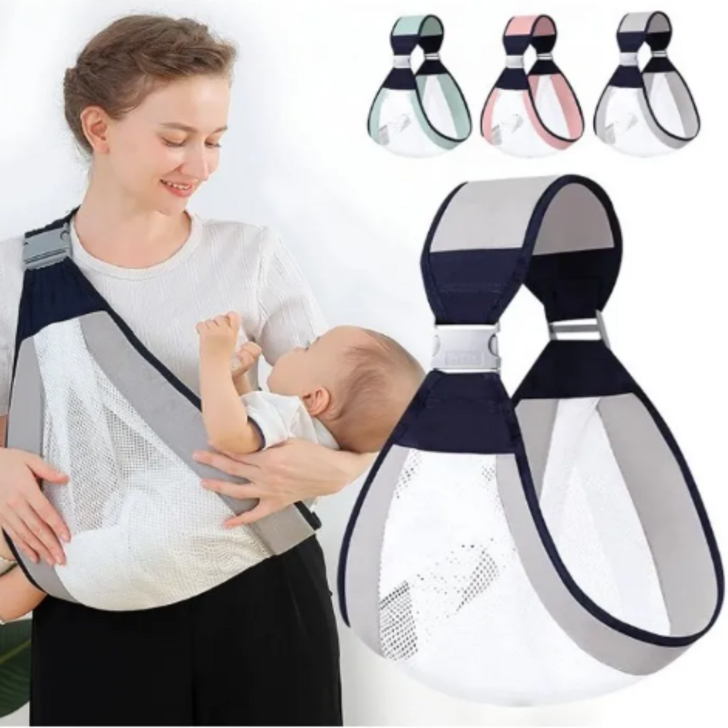 Cargador de bebe ergonómico