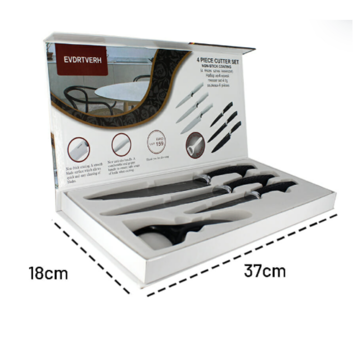 Set de Cuchillos 4 piezas