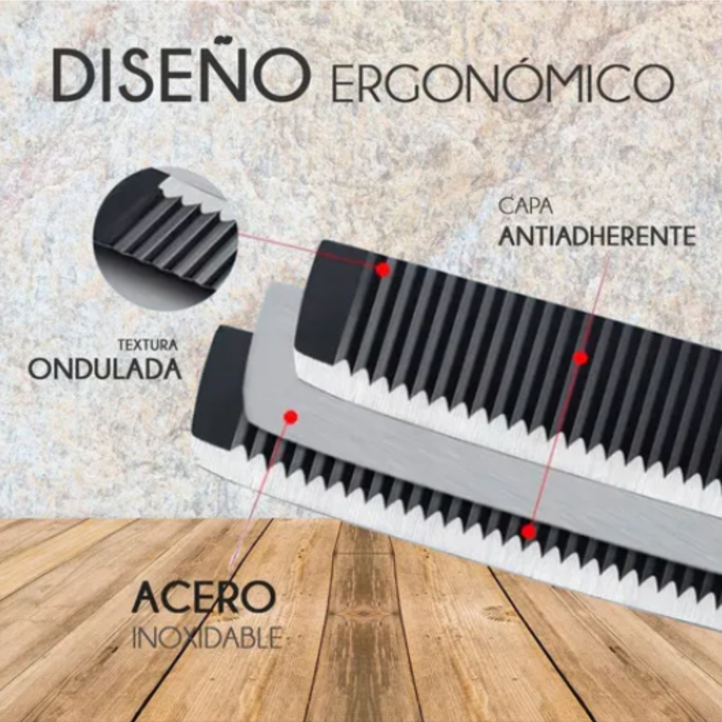 Set de Cuchillos 4 piezas