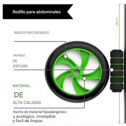Rodillo Ejercitador doble rueda