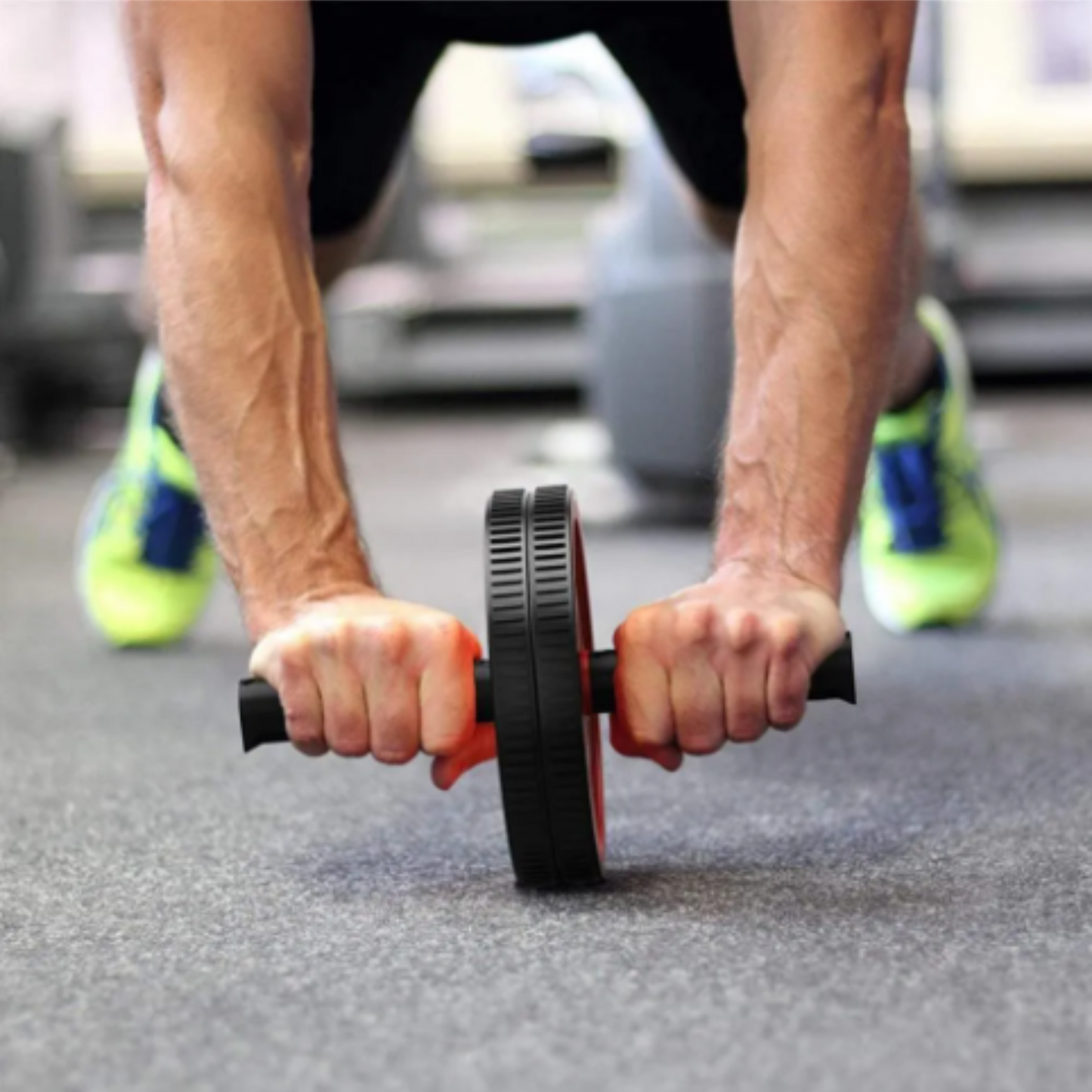 Rueda para abdominales doble