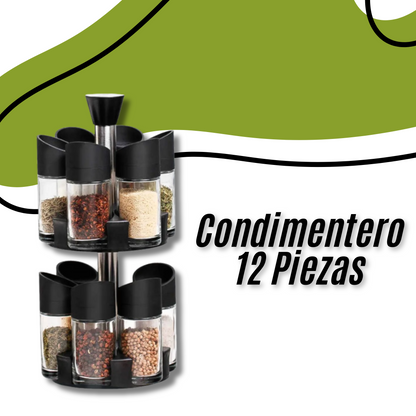 Condimentero 12 Piezas
