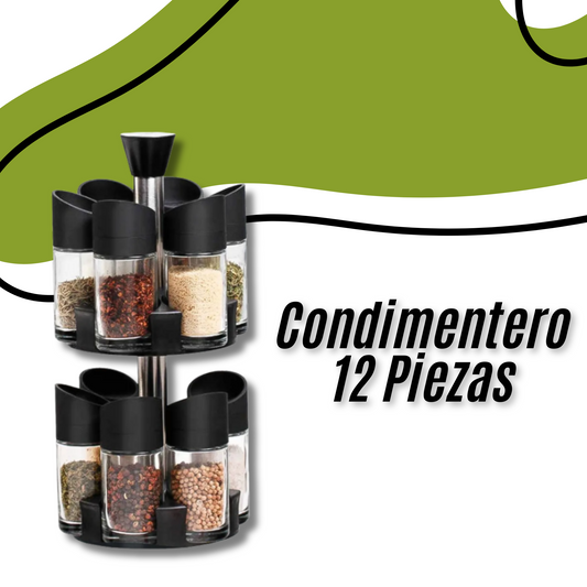 Condimentero 12 Piezas