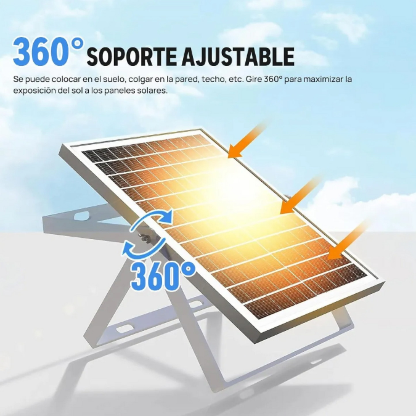 Ventilador Solar con Parlante