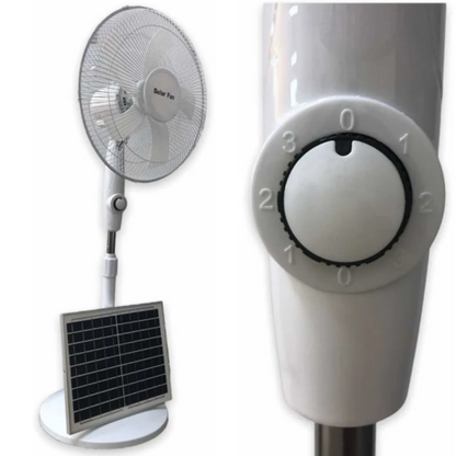 Ventilador Solar De Pie