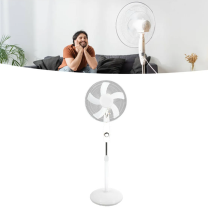 Ventilador Solar De Pie