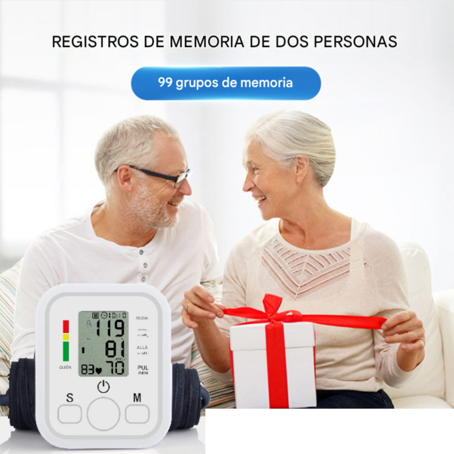 Tensiómetro Digital Automático De Brazo Profesional Portátil