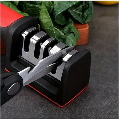 Afilador de cuchillos profesional de 4 fases