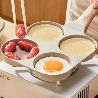 Mini Sartén De 4 Tazas Para Huevos