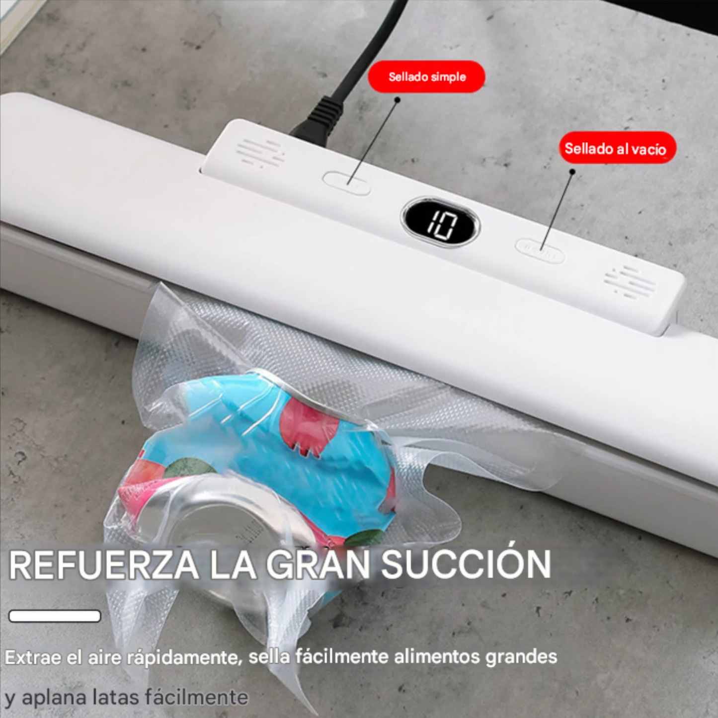 Selladora de alimentos al vacío Vacuum