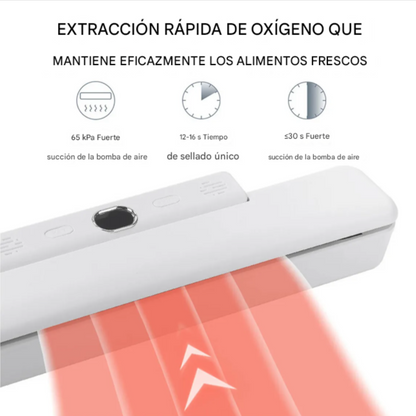 Selladora de alimentos al vacío Vacuum