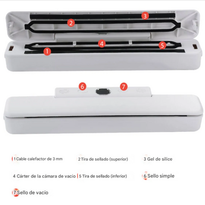 Selladora de alimentos al vacío Vacuum