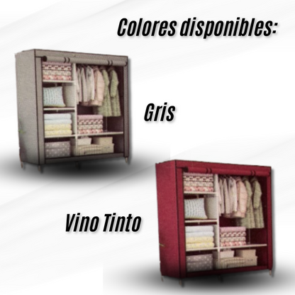Closet De Tela Armable 6 Estantes
