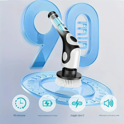 Cepillo Limpiador Multifuncional Eléctrico 9 en 1
