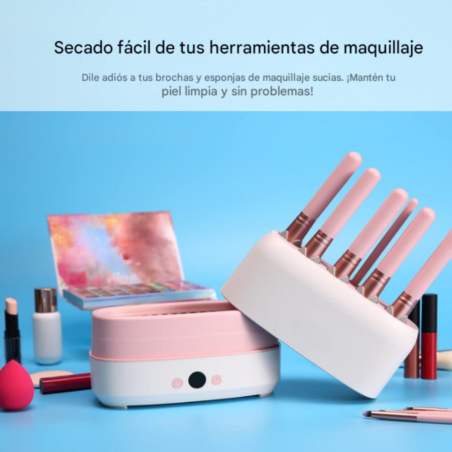Máquina Secadora Brochas De Maquillaje