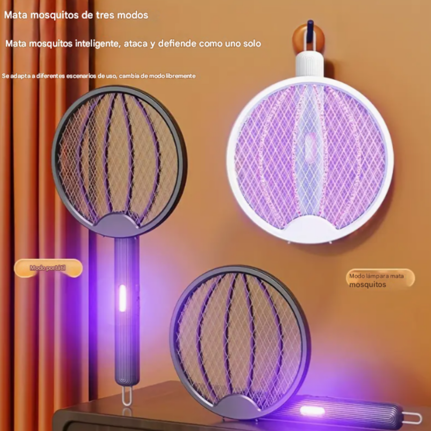 Mata Mosquitos Eléctrico Plegable