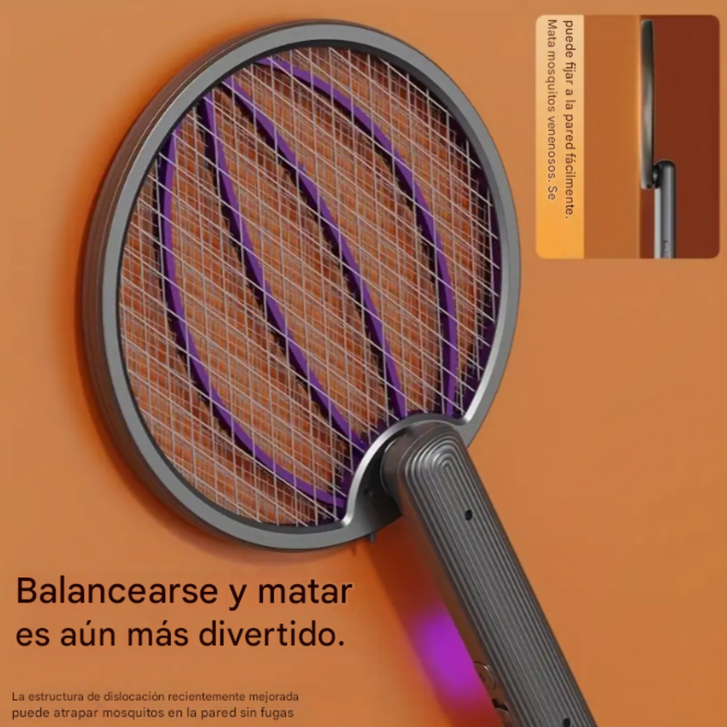 Mata Mosquitos Eléctrico Plegable