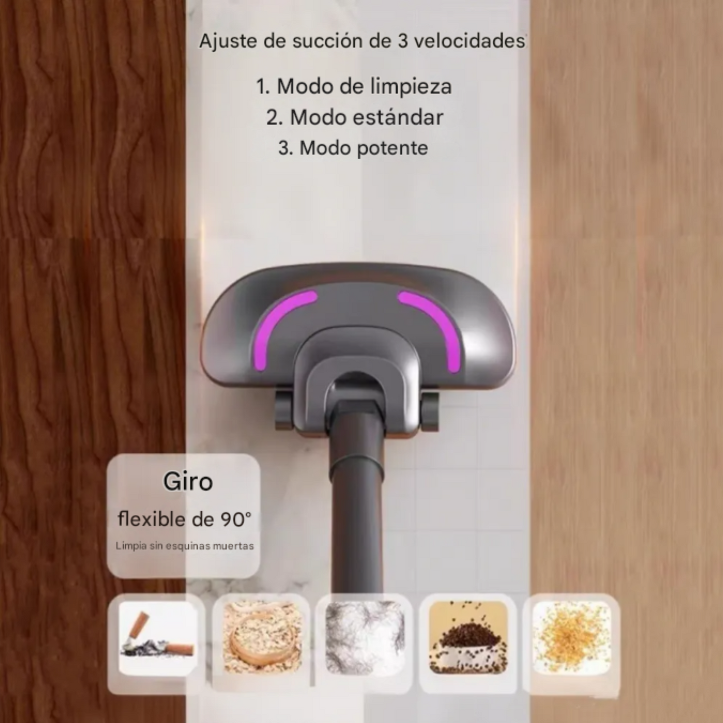 Aspiradora Inalámbrica Multifuncional 3 en 1