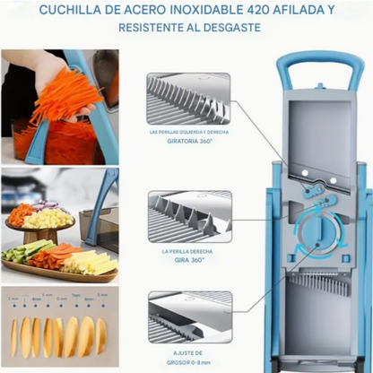 Cortador De Mandolina Multifuncional