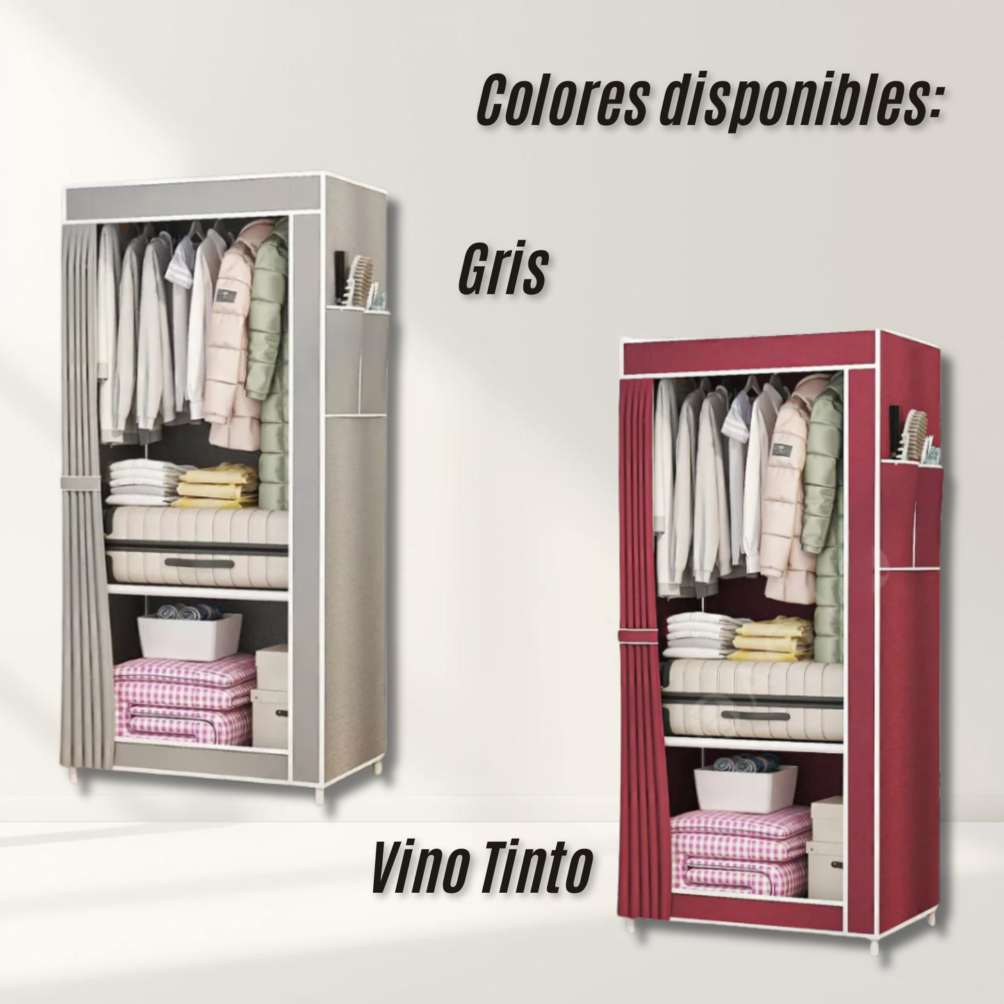 Closet Portátil De 2 Capas