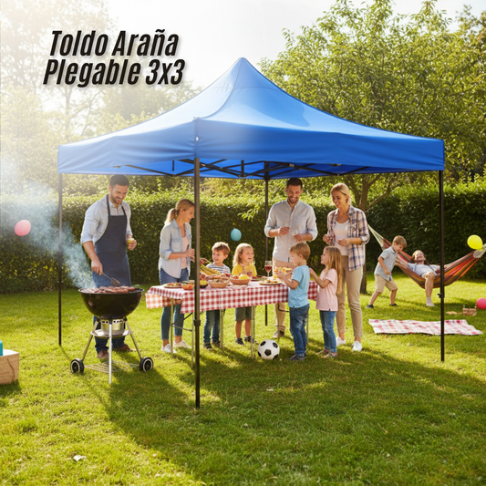 Toldo Araña Plegable 3x3