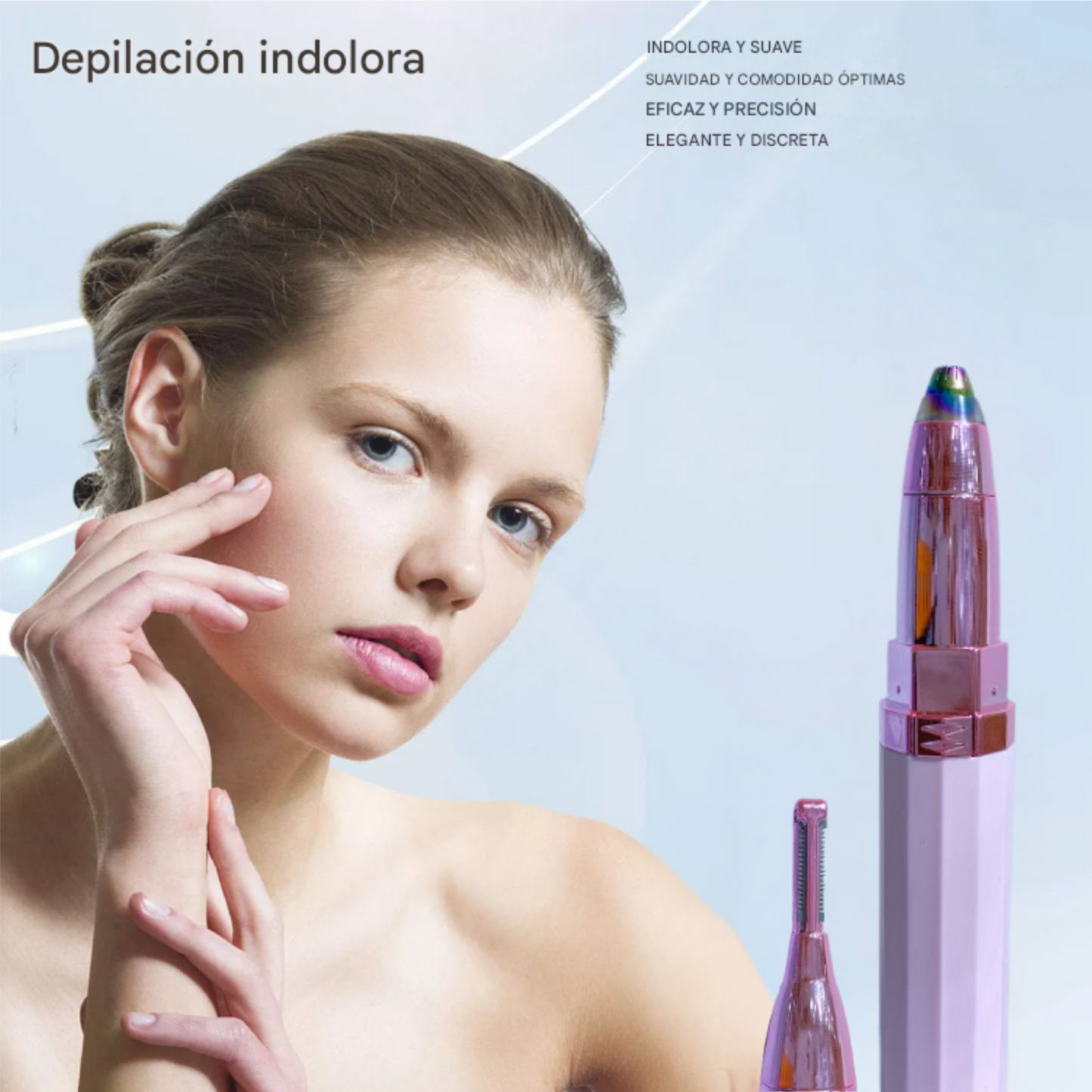 Maquina Depiladora facial 5 en 1 portátil