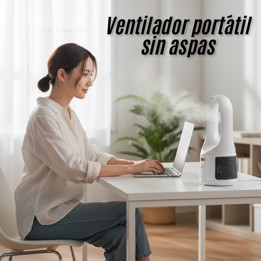 Ventilador portátil sin aspas