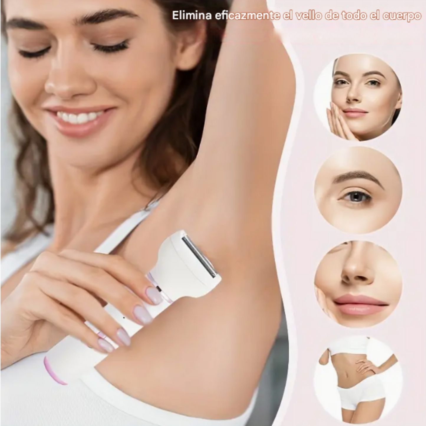 Maquina depiladora 5 en 1 portátil