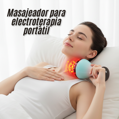 Masajeador para electroterapia portátil