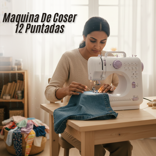 Maquina De Coser 12 Puntadas