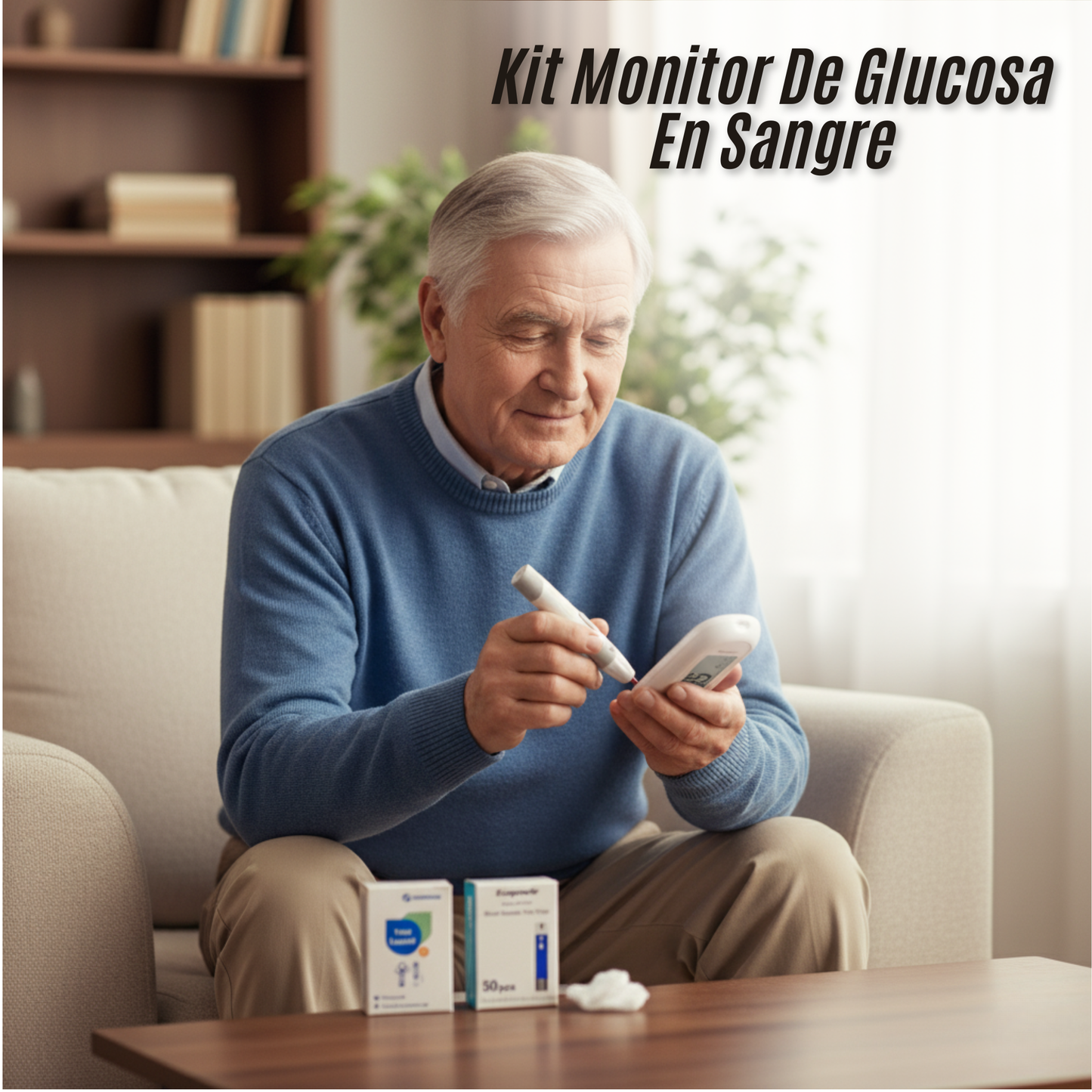 Kit Monitor De Glucosa En Sangre