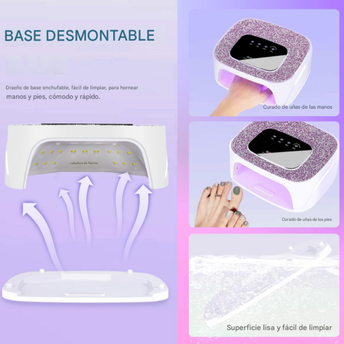 Lampara Led Uñas y Pies - SUNS20