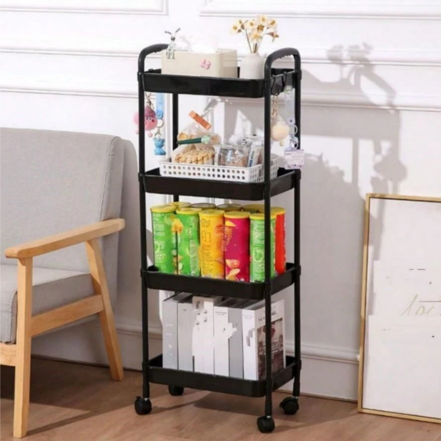 Organizador Multifuncional de 4 Niveles