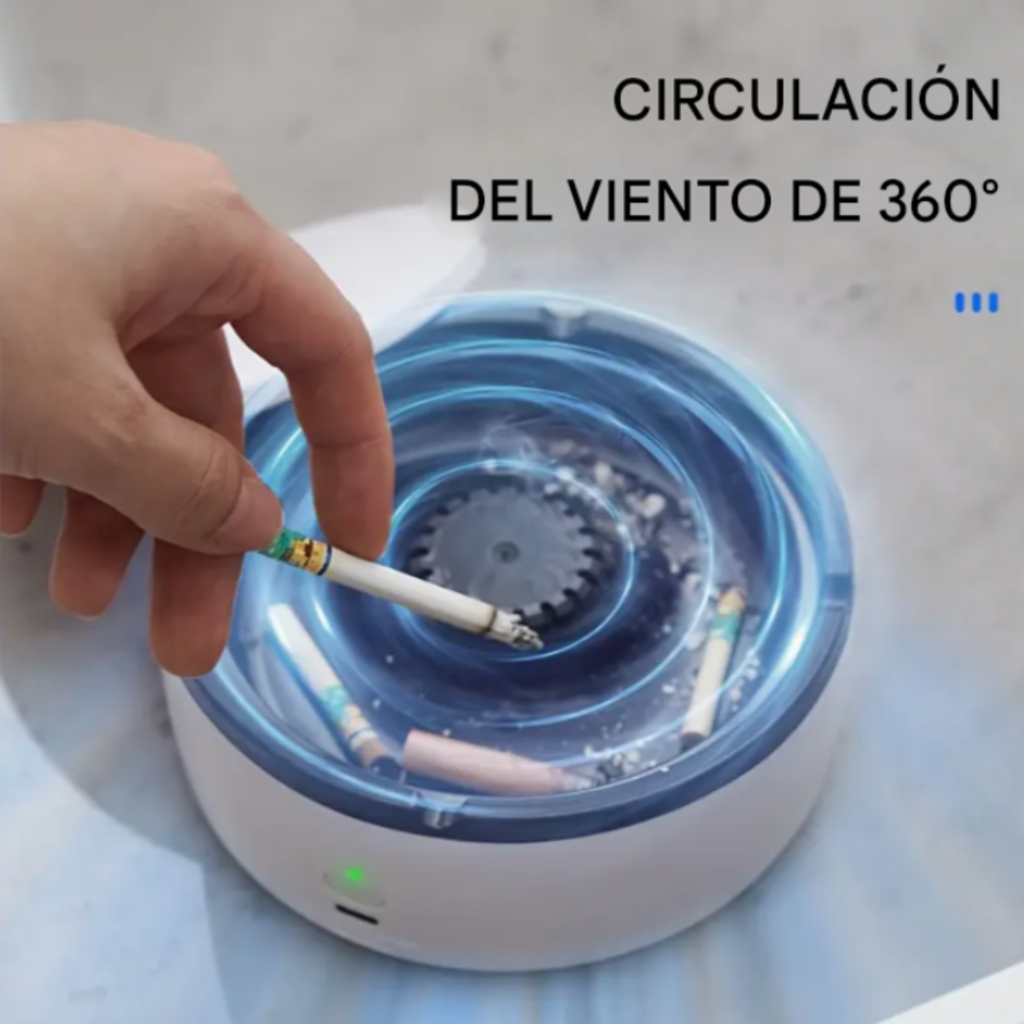 Cenicero inteligente