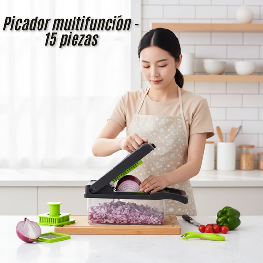 Picador multifunción - 15 piezas