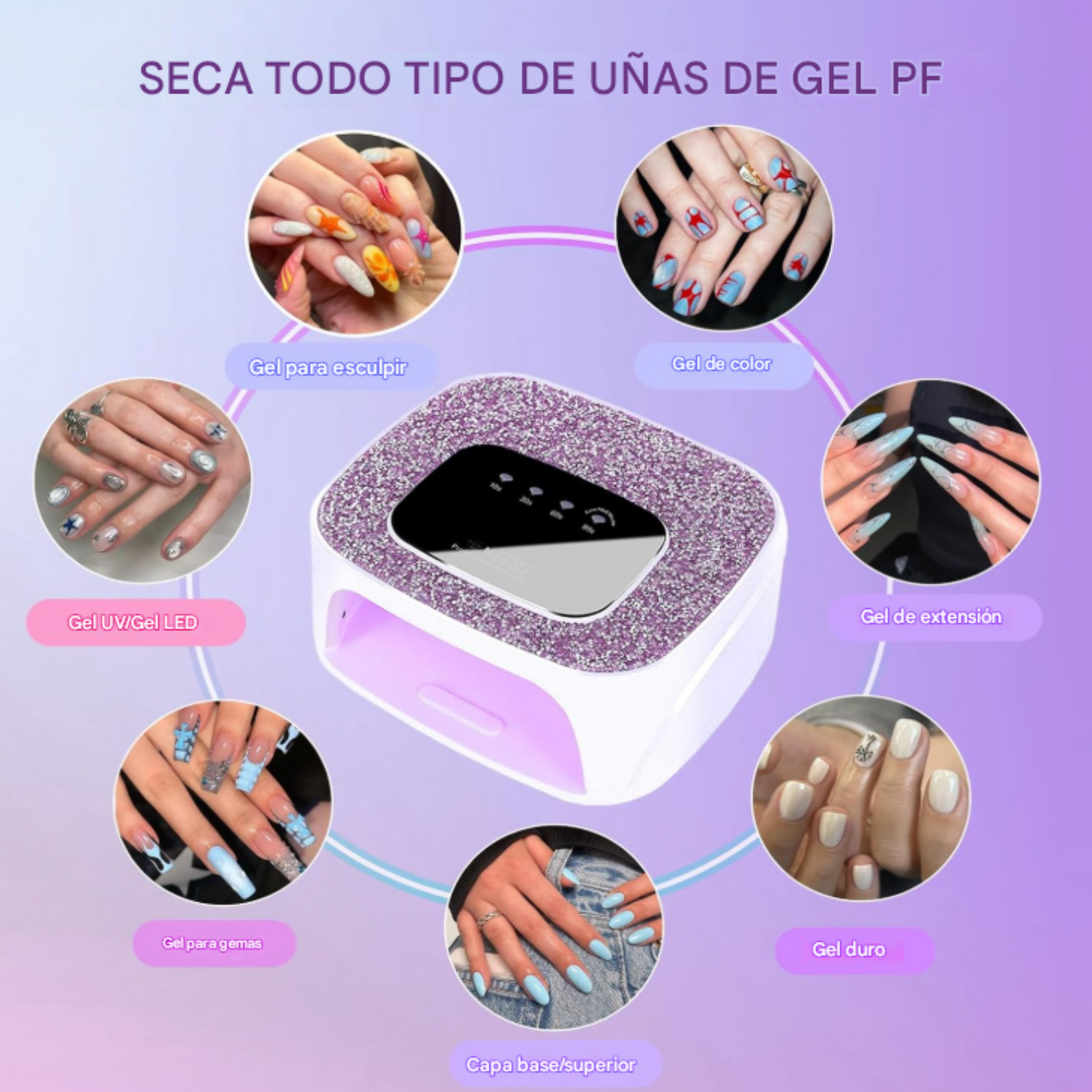 Lampara Led Uñas y Pies - SUNS20
