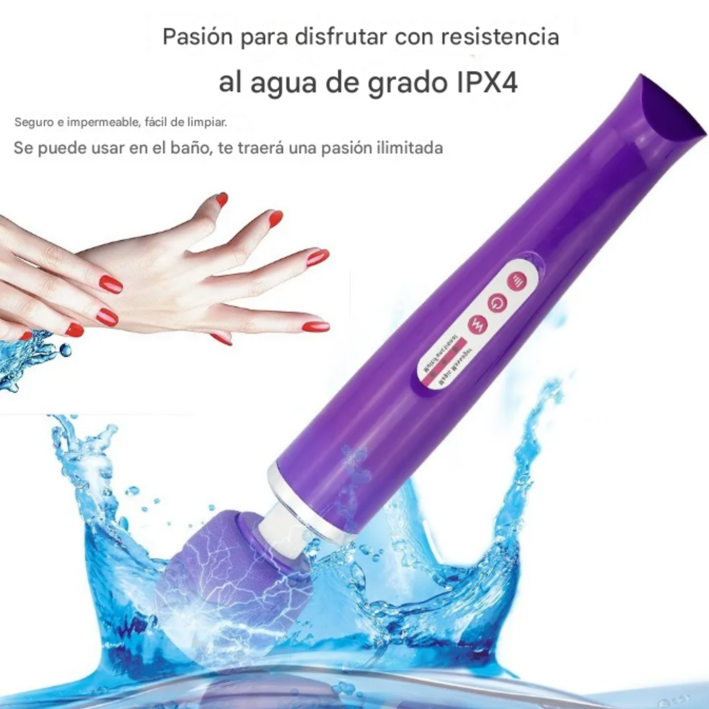 Vibrador Masajeador Clitoris Consolador