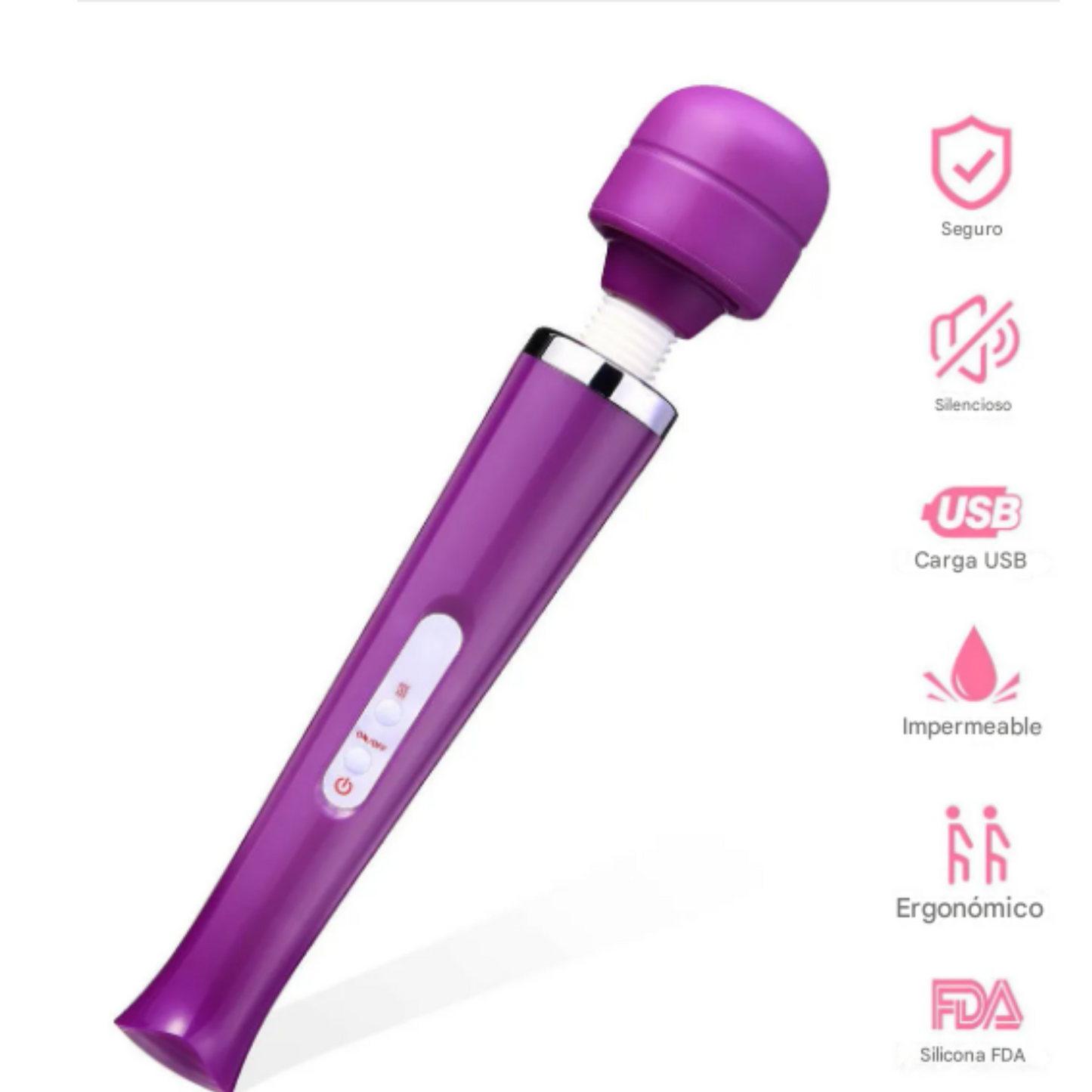 Vibrador Masajeador Clitoris Consolador